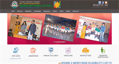 Desktop Screenshot of indiranationalschool.ac.in